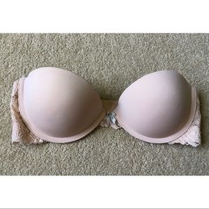 Strapless bra